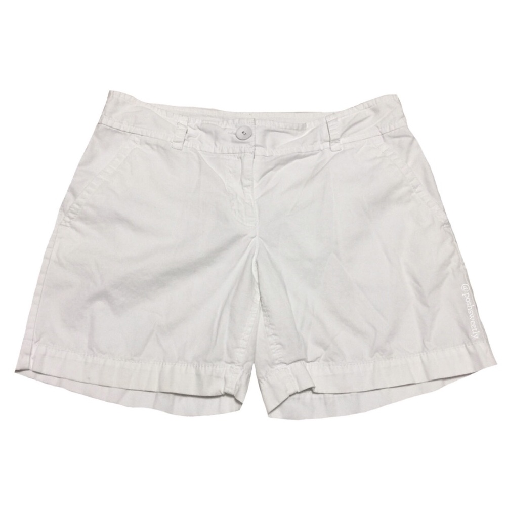 Loft White Chino Shorts - Picture 1 of 8